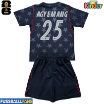 Vereinigte Staaten Patrick Agyemang #25 Auswärts Trikotsatz Kinder WM 2026 Kurzarm (+ Kurze Hosen)
